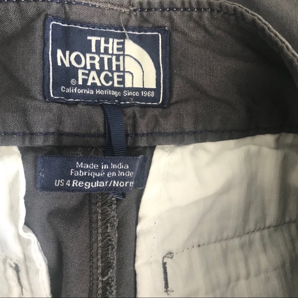 The North Face gray shorts size 4 - Picture 5 of 5